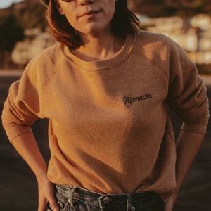 The Bee and the Fox Mamacita Rust Crop Sweatshirt